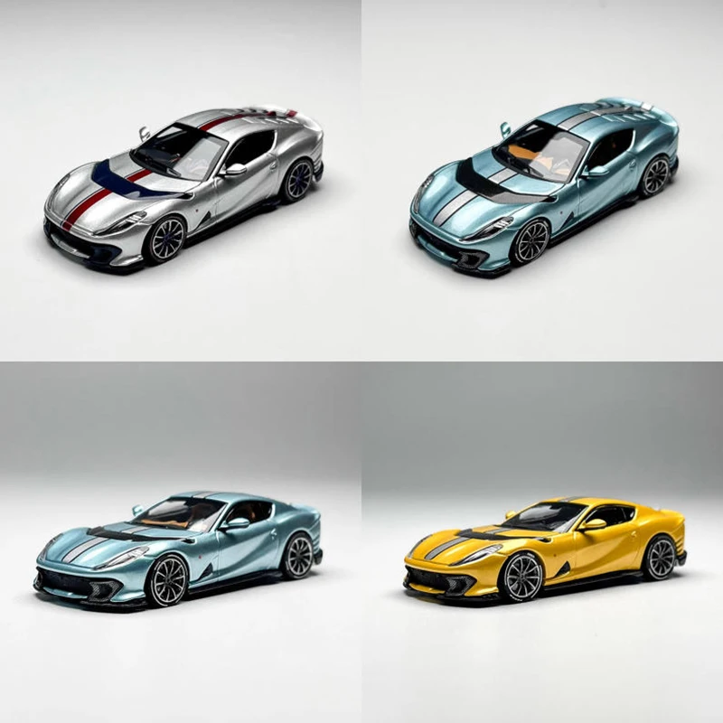 

TOC FuelMe 1:64 Scale 812C Alloy Simulation Car Model Collection Display Ornament Toy Gift