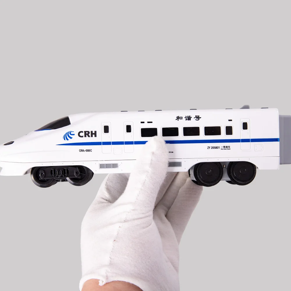 Railway Train Electric Simulation Toy Gifts CRH Modern Classical Locomotive Collection Hobby