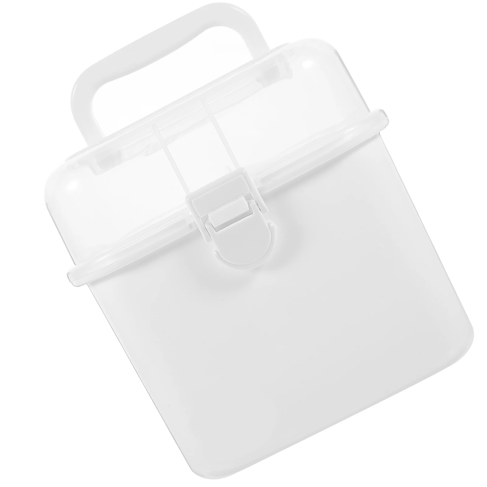 

Transparent Multi layer Desktop Box Case for Office Stationery Business Cards Makeup Accessories Storage ganizer