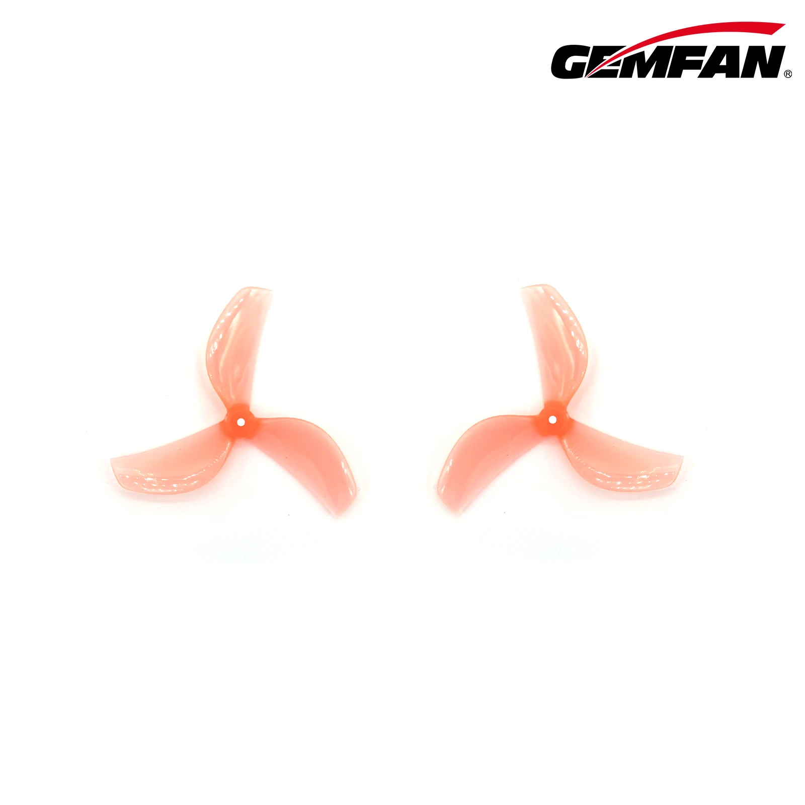 Gemfan – 4 paires d'hélices PC à 3 lames, 45mm, 1mm 1.5mm, pour Drones RC FPV Freestyle de course 1.8 pouces, pièces de bricolage