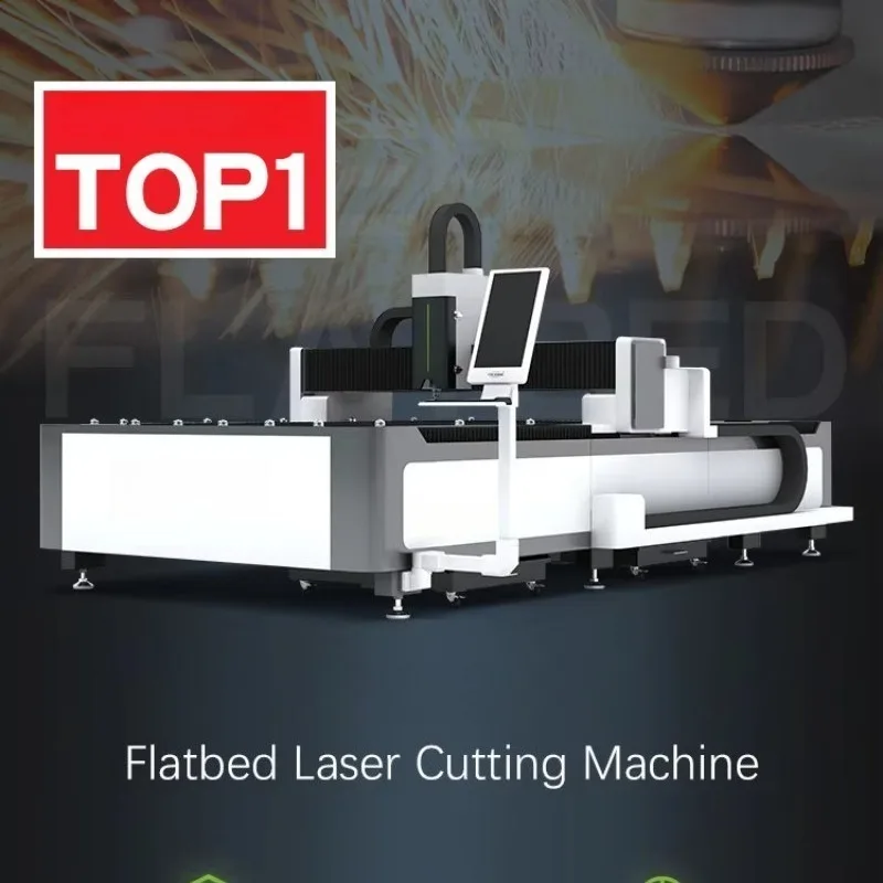 Fiber Laser Cutting Machine 6KW 30KW CE Standard Metal Stainless Copper Cutting 3D Complex Shapes Large Format Cutter Gear