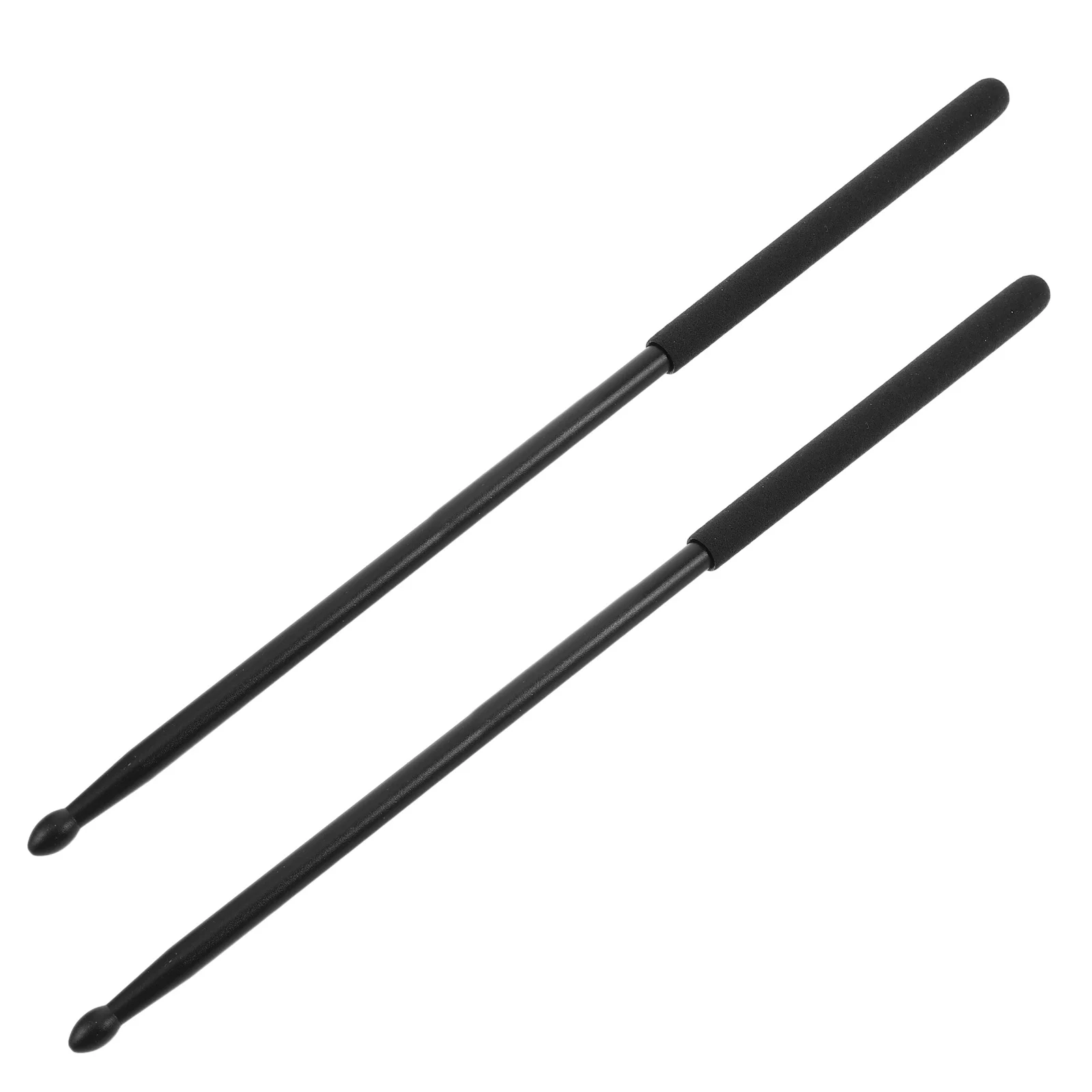 

1Pair Metal Drumsticks Aluminum Alloy 5a Non Slip Handle Jazz Drumming Practice Dance Performance Drumstick Workout