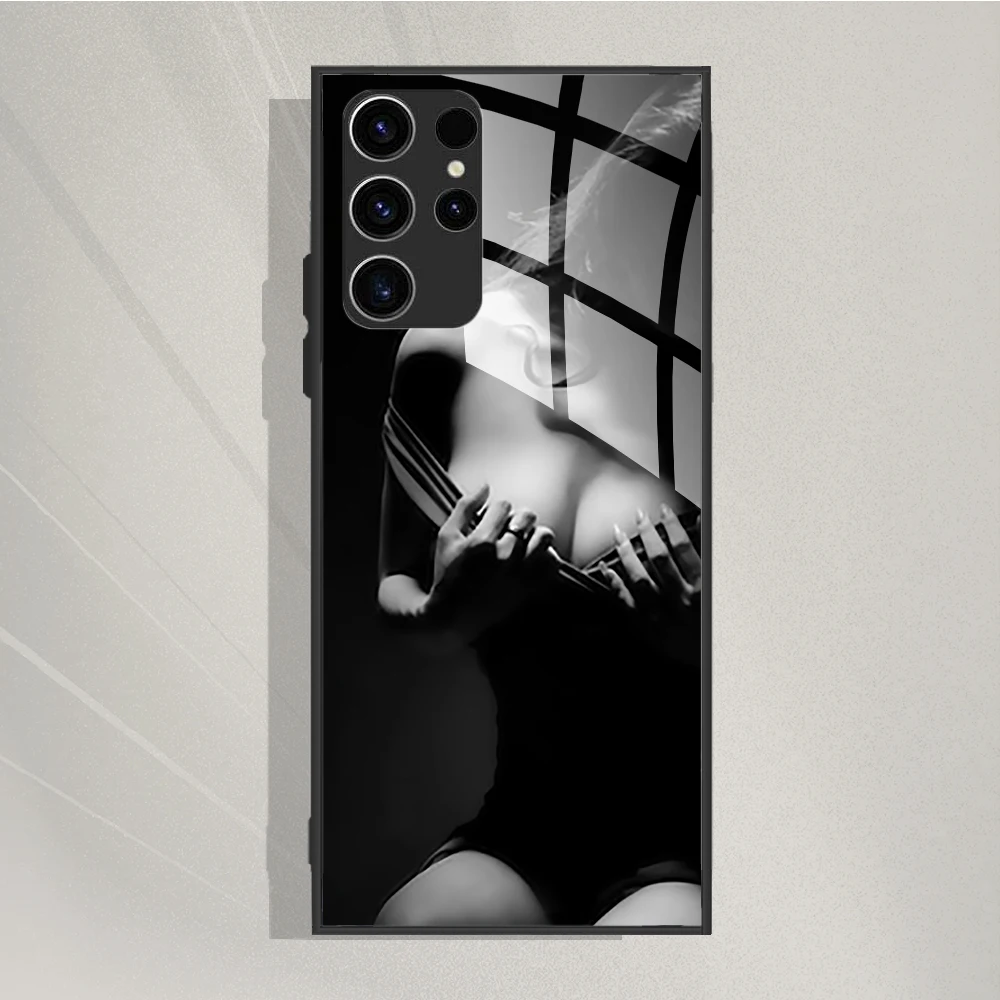 Etui ze szkła hartowanego do Samsung Galaxy S24 Ultra Cover Etui na telefon Funda do Samsung Galaxy S24 S 24 Plus S24+ Pokrowce ochronne — zdjęcie 6