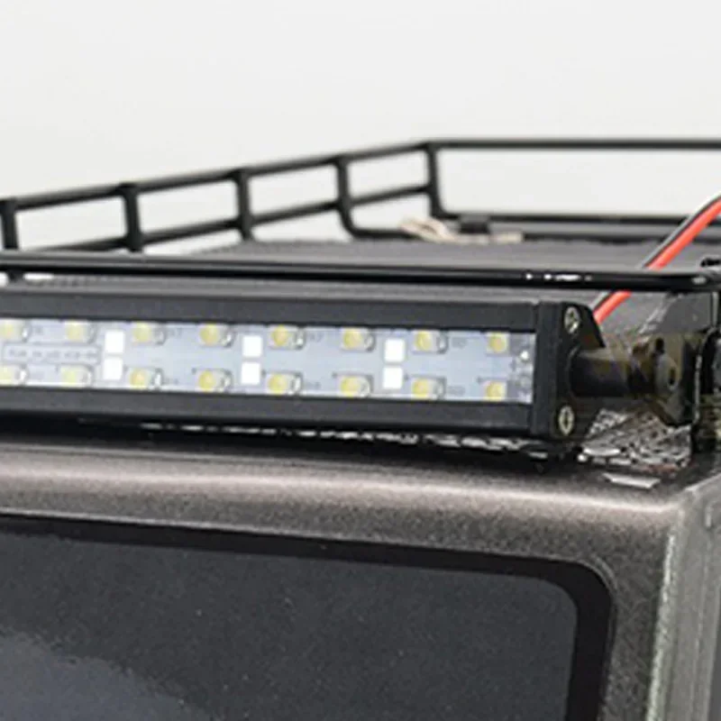 RC Spare Parts P860016 Roof Rack with Light Bar for RGT EX86100 Rock Cruiser  Crawlers