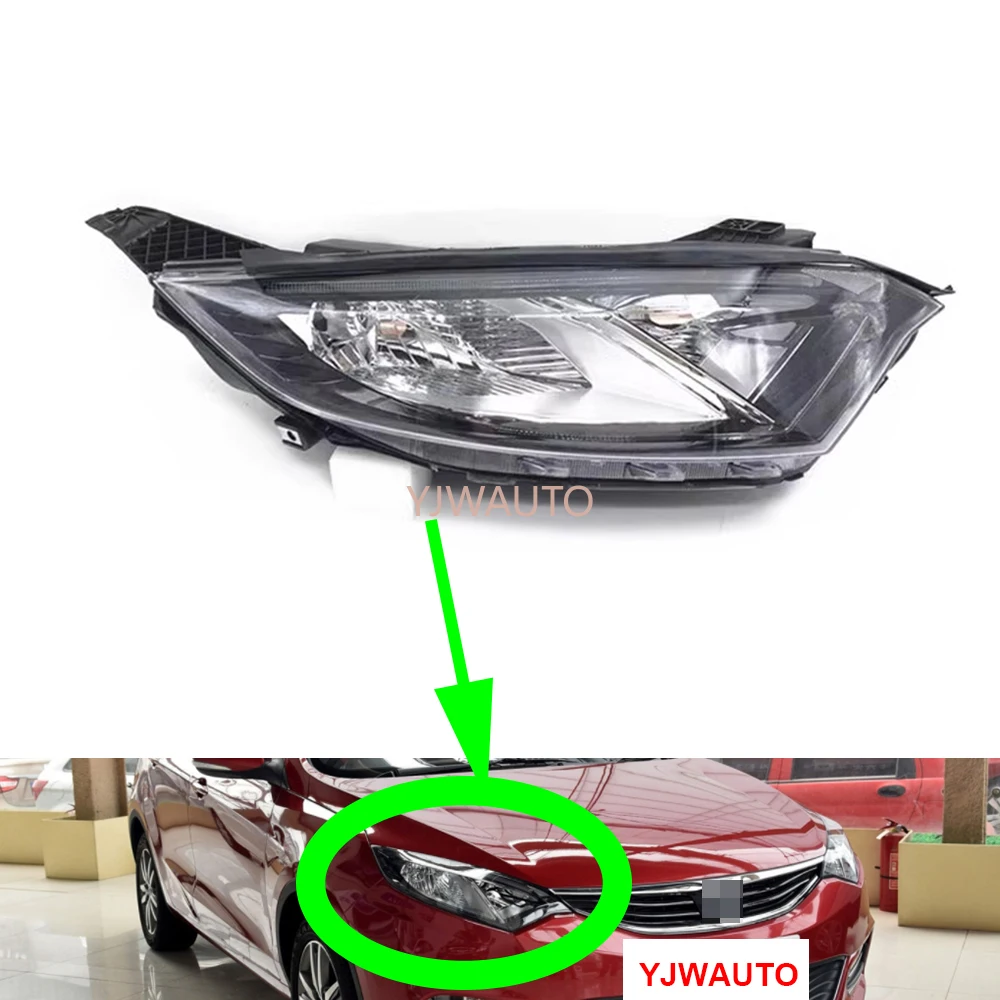 For Chang An Eado XT 2013~2017 Headlights Assembly Car Headlamp Replacement Front Lamp Hatchback Auto Lights Assembly