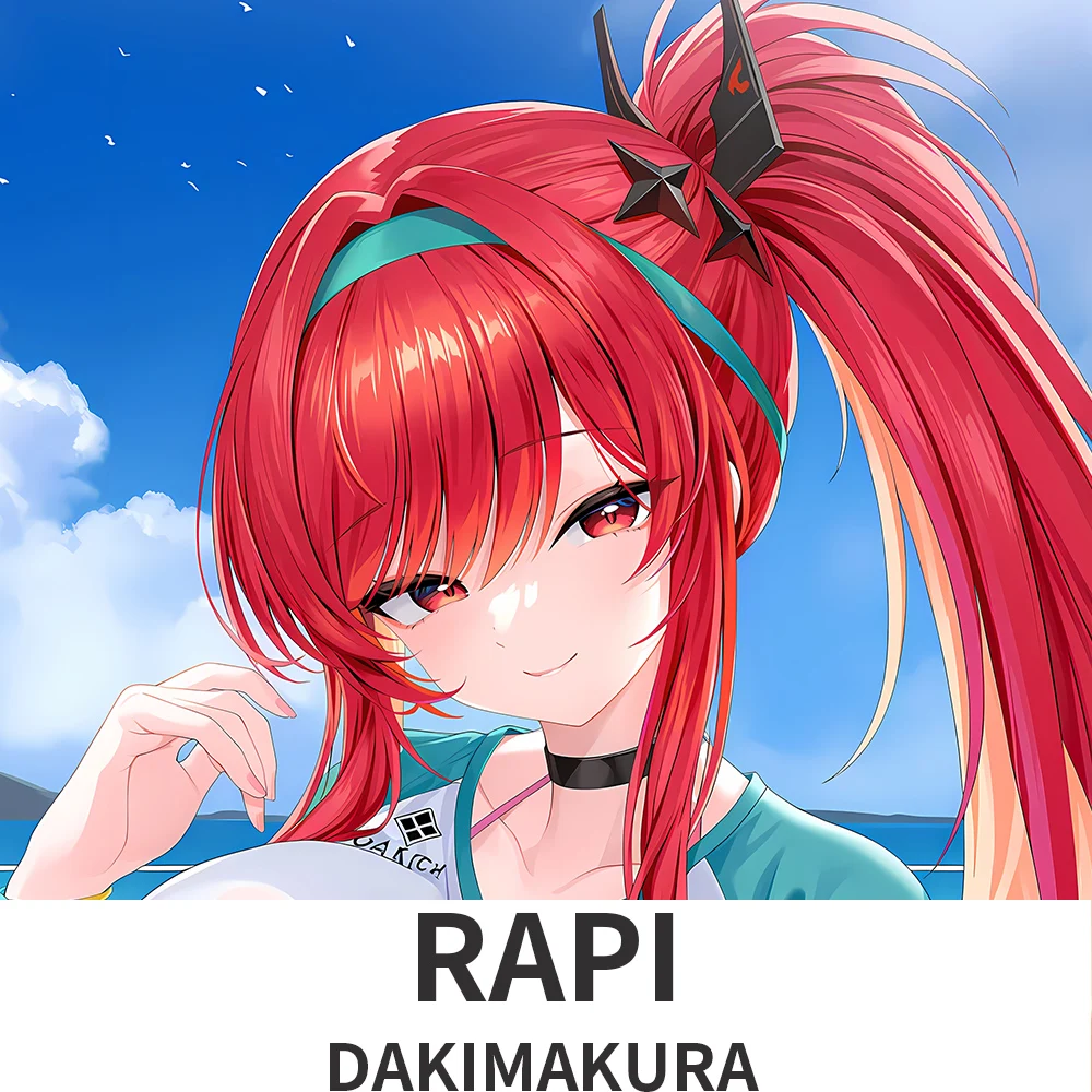 

RAPI Dakimakura обнимающая наволочка для тела аниме наволочка