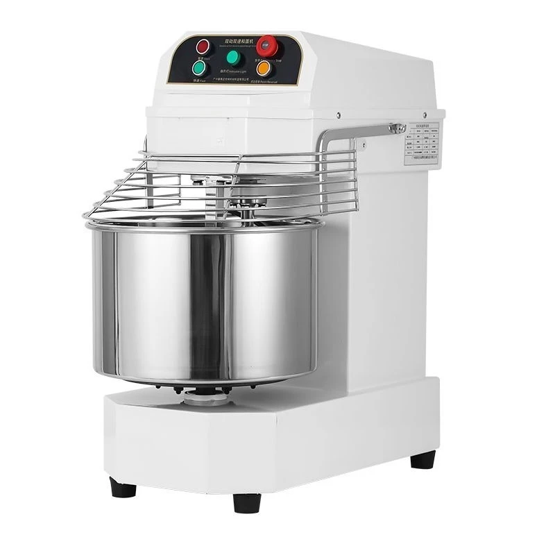Commercial silent frequency conversion dough mixer h20H30 double action double speed dough kneader 25kg mixer