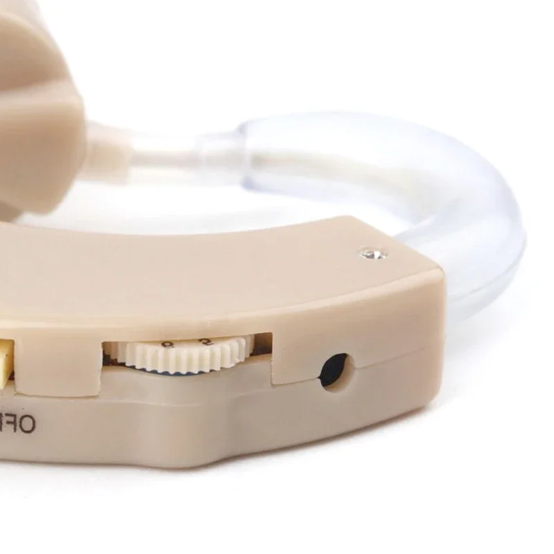 Audífono portátil Mini amplificador de sonido de oído amplificador auditivo de oído ajustable Kit de audífonos de tono para personas sordas/ancianos