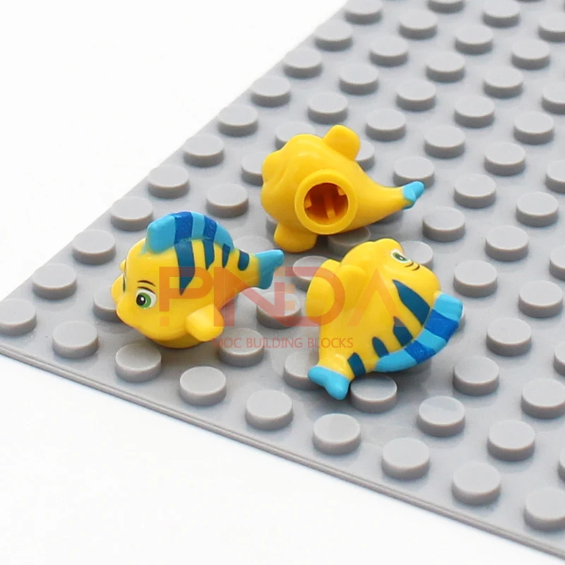MOC Animal Figure Brick Building Blocks  DIY Model Toys For Kid clownfish 20 pcs clownfish