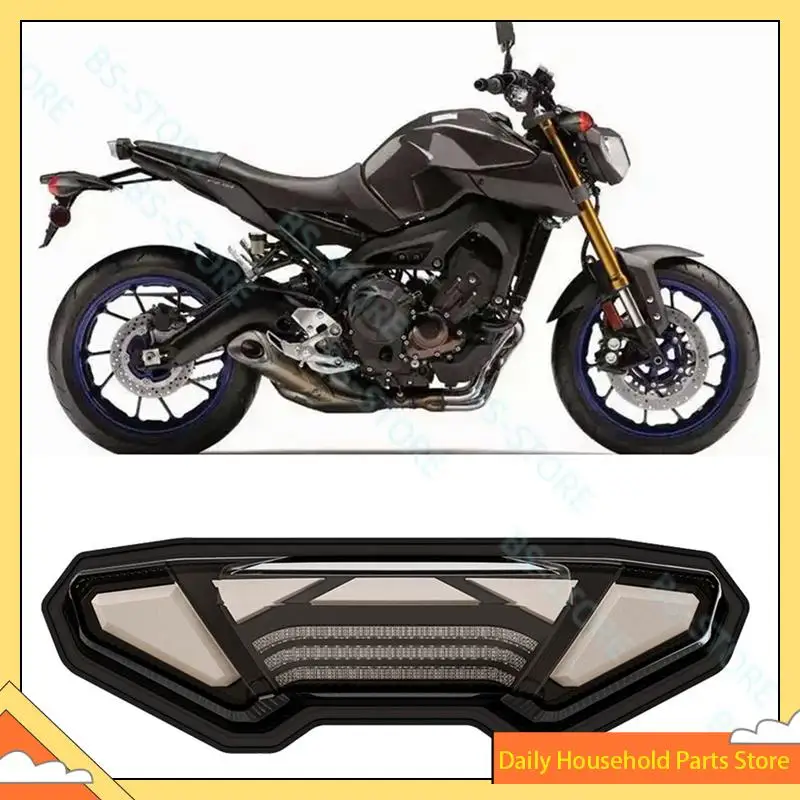 【بيع رائع】1 قطعة دراجة نارية مجددة مقاوم للماء عالية الإضاءة LED المصابيح الخلفية المحمولة ل MT 09 10 Tracer 900 GT FJ 09 FZ 09 1