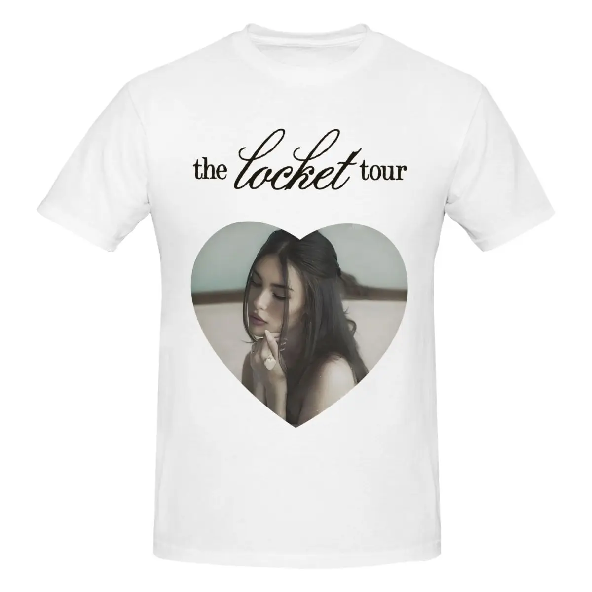 Men Madison Beer The Locket Tour 2026 Fans Support T Shirt Vintage Cotton Crewneck T-shirt