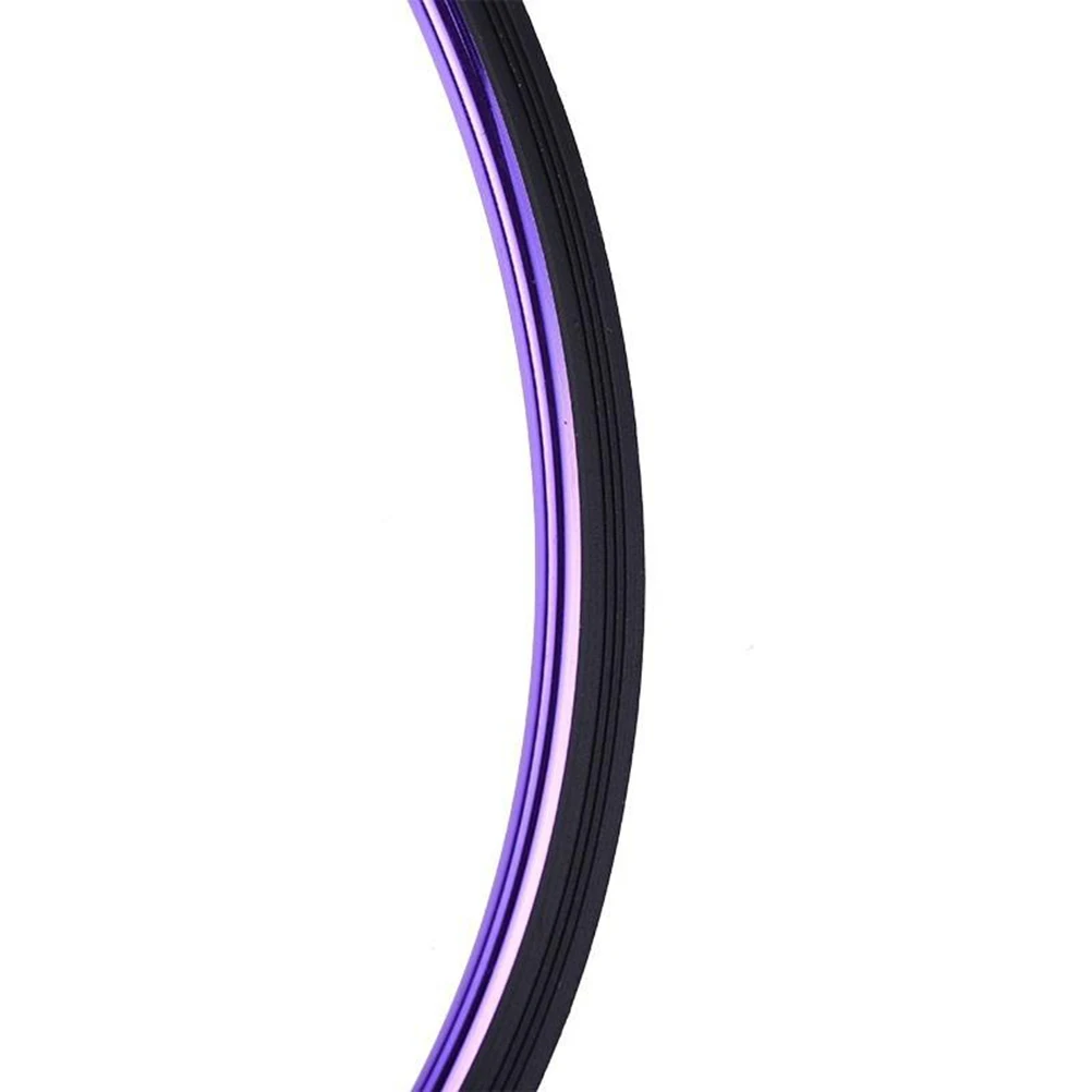 

5M 196.8Inch Car Interior Decoration Strip Flexible Auto Seal Trim For All Vehicles Easy Cut No Damage Electroplating Purple
