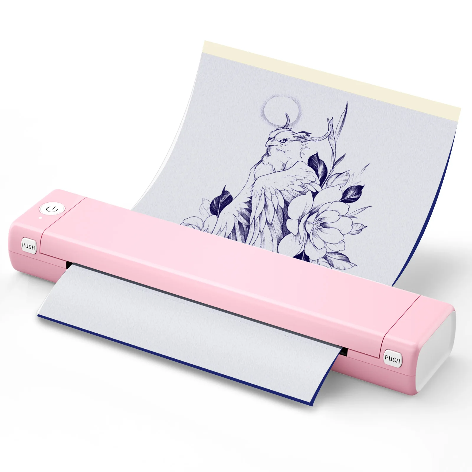OEM Tattoo Transfer Machine A4 Portable Thermal Temporary Tattoo Printer M08F Tattoo Printer