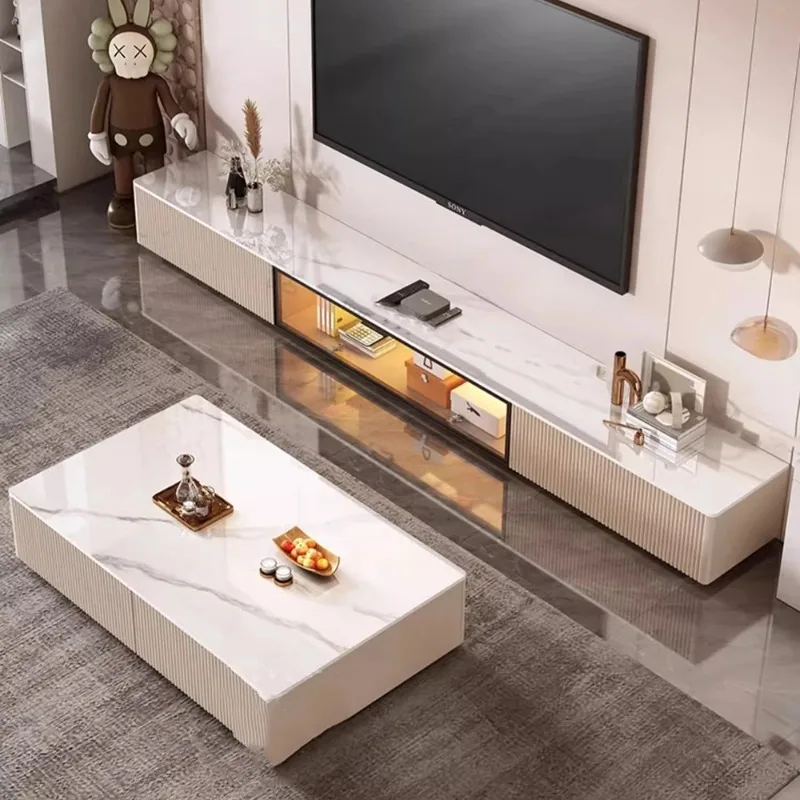 

Chinese Luxury Save Space Coffee Table Design Modern Simple Clear Coffee Tables Minimalist Unique Meubles Living Room Decoration