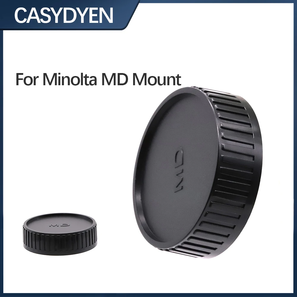 Rear Lens Cap Camera Cover Mount Protection Plastic Black Replacement For Minolta MD X700 DF-1 Accessories