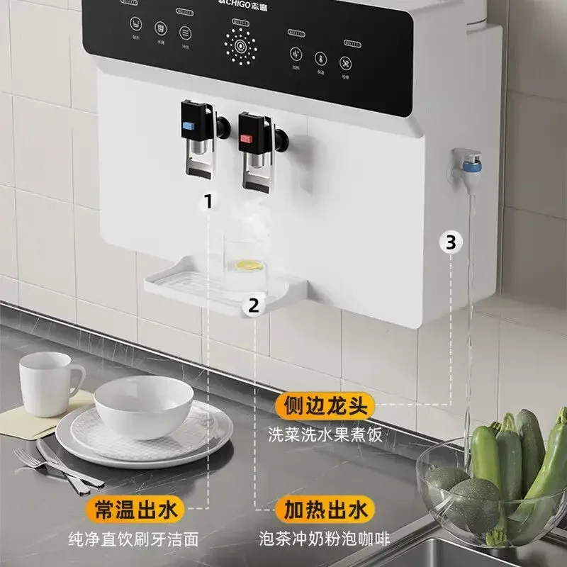 New water purifier: Household. Direct drinking. Heating. All-in-one Kitchen Wall-mounted Filtration purification Water dispenser