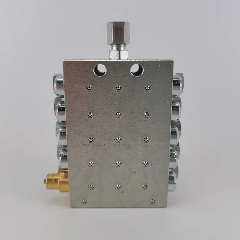 JPQ Grease Distributor 10/9/8/7/6/5 WAY Metal Lubrication Distributor Manufacturer From China