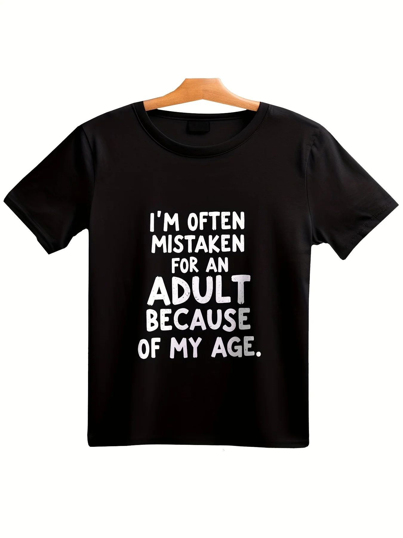 Personalized Tshirts for Men Cotton Large Size Short-sleeved T-shirt, Christmas T Shirts, Tshirts with Funny Sayings