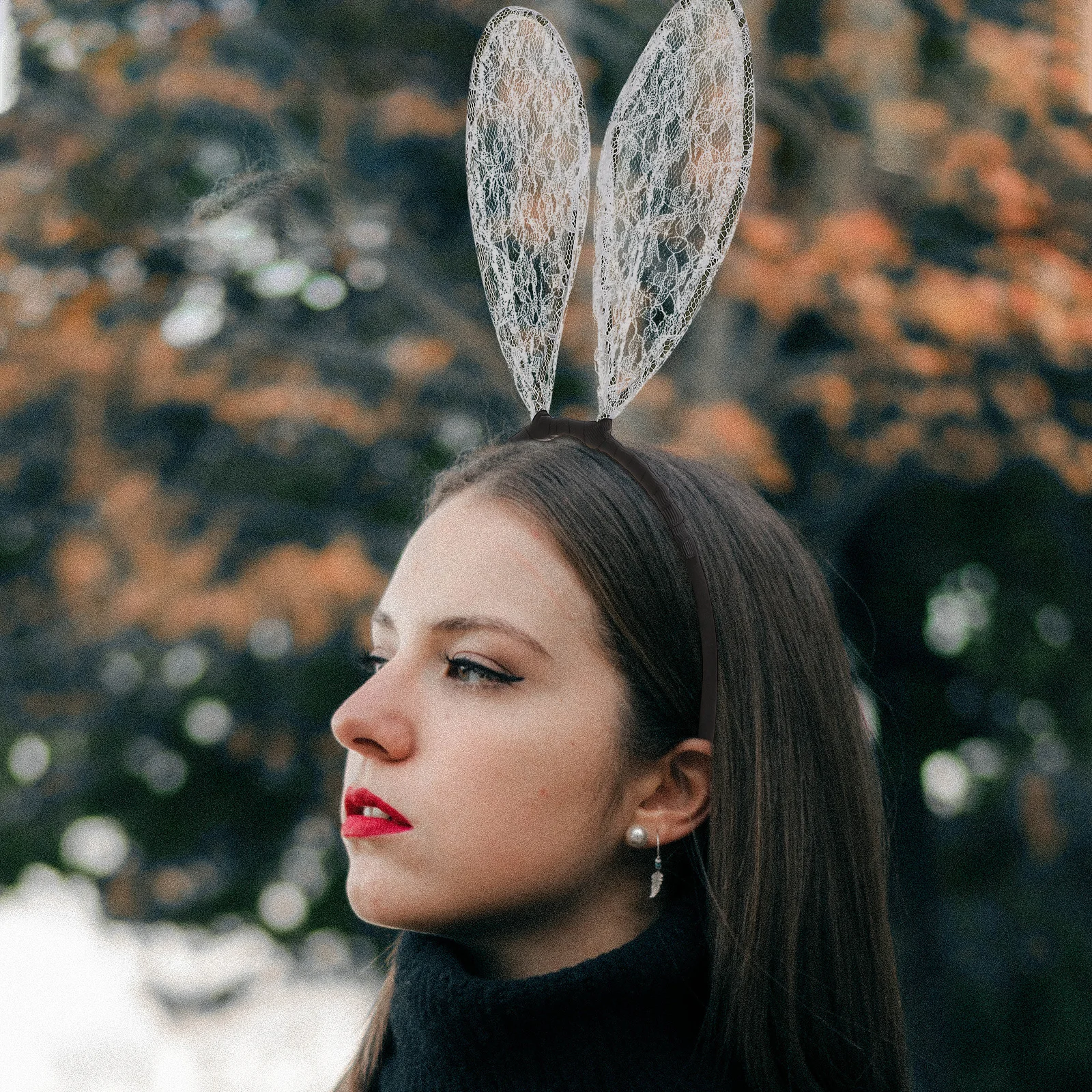 

2 шт. повязка на голову с кроличьими ушками, легкая, удобная, идеально подходит для пасхальной маскарадной вечеринки, праздничное украшение, пасхальный головной убор