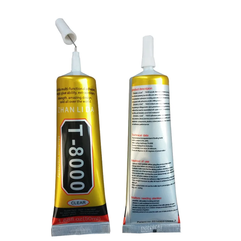 15ml MultiPurpose T-8000 Industrial Adhesive Liquid Glue for Crystal Handicraft Jewelry Fixed Glass Gel Phone Repair Diy Glue