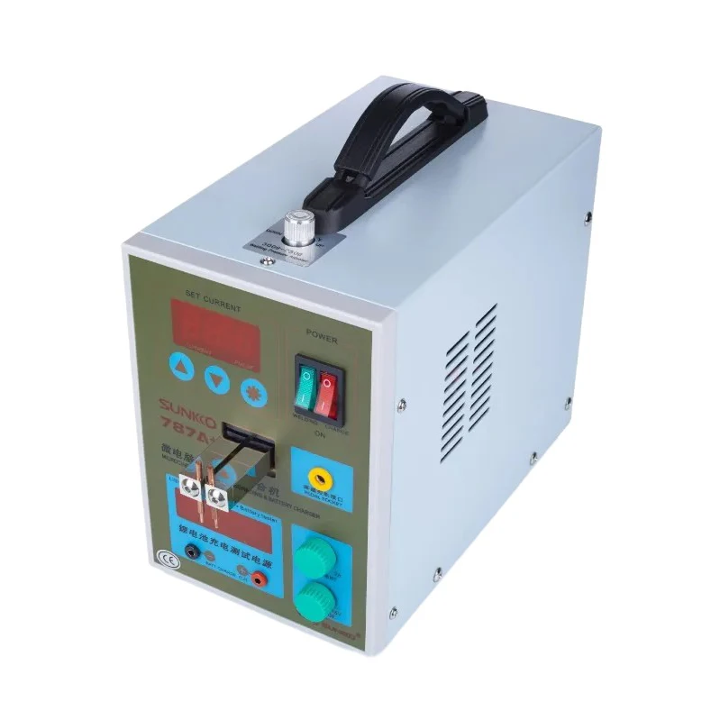 

SUNKKO 787A+ 220V Battery Spot Welder Pulse Welding Machine Notebook Phone Battery Welding Machine with Pedal