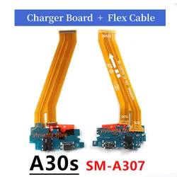 USB Fast Charging Charger Main Motherboard Flex Cable For Samsung Galaxy A30s A307 SM-A307FN Dock Connector Board