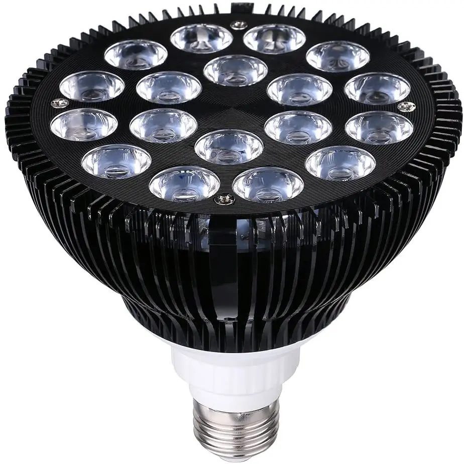 460nm الطول الموجي PAR38 الضوء الأزرق 54W الأضواء E27 E26 المسمار LED ملء الضوء
