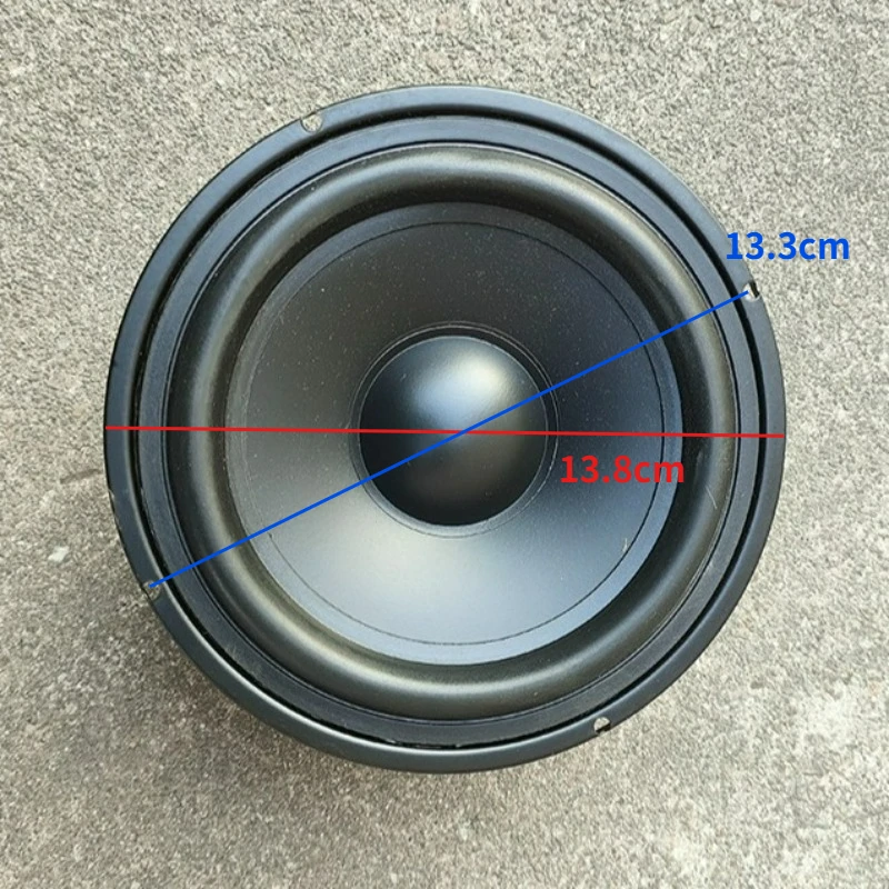 SOTAMIA 1 шт. 5,25-дюймовый сабвуфер аудио динамик 4-8 Ом 30 Вт 138 мм высокая мощность PP бассейн автомобильный Bluetooth звуковой ящик сабвуфер динамик