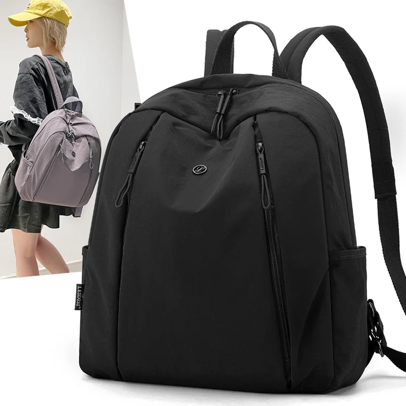 حقيبة ظهر نسائية عصرية جديدة كاجوال جديدة في الحرم الجامعي بسعة كبيرة في الهواء الطلق، حقيبة ظهر نسائية متعددة الاستخدامات مقاومة للماء #1