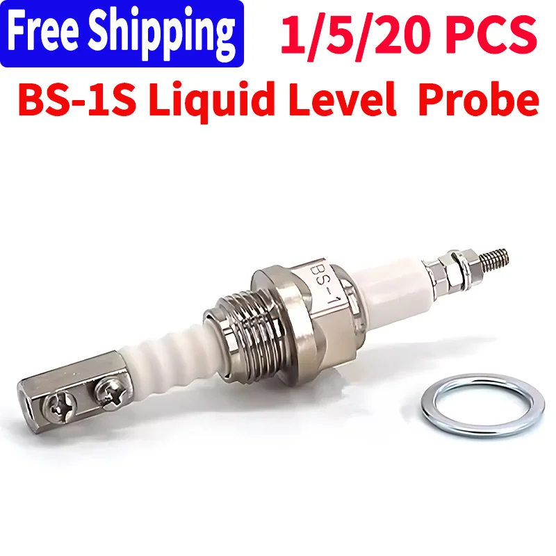 

BS-1 Luquid Level Probe Water Level Controller Liquid Level Electrode Rod Single Needle Temperature Resistant Electrode Holder