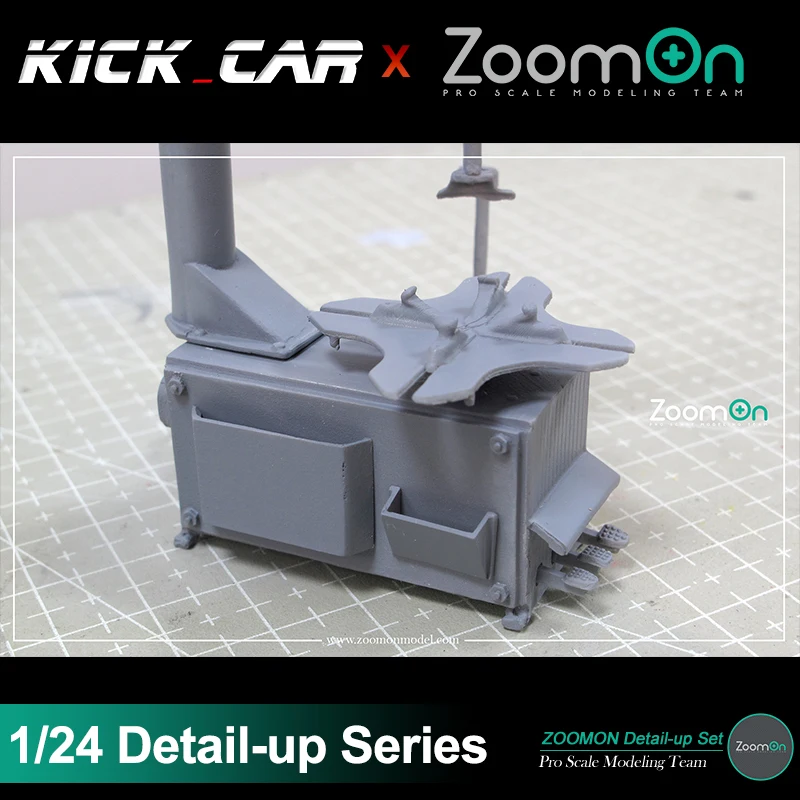 ZoomOn Z096 Tyre Changer Detail-up Modified Parts For Assembled Model Hobbyist Gift for Professional Adults