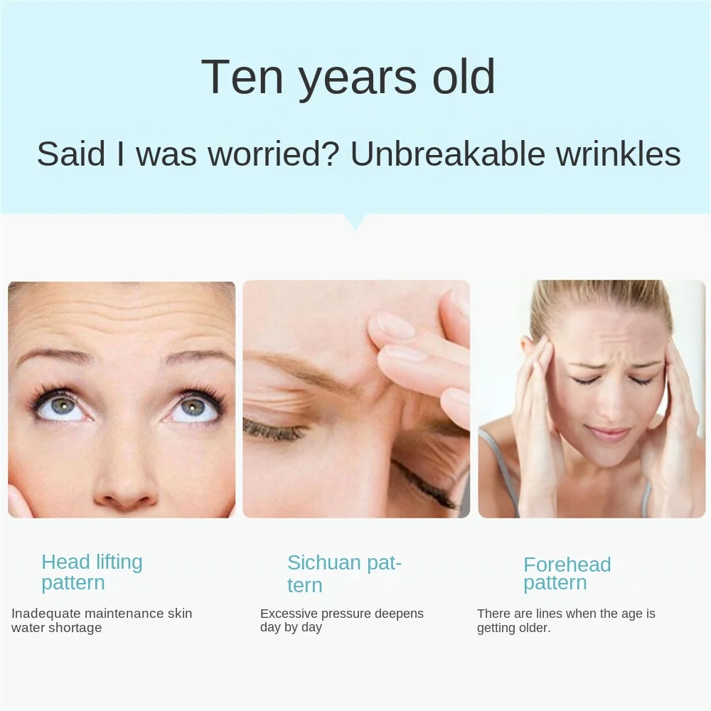 Anti-wrinkle Forehead Line Removal Gel Patch Firming Mask Frown Treatment Stickers Anti-aging Moisturizng Face Skin Care