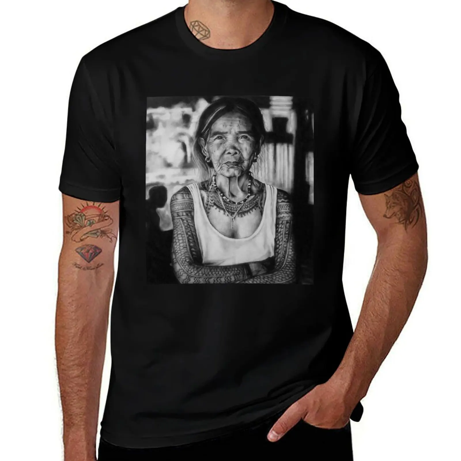 Apo Wang Od T-Shirt Casual Loose Daily Wear T-Shirt