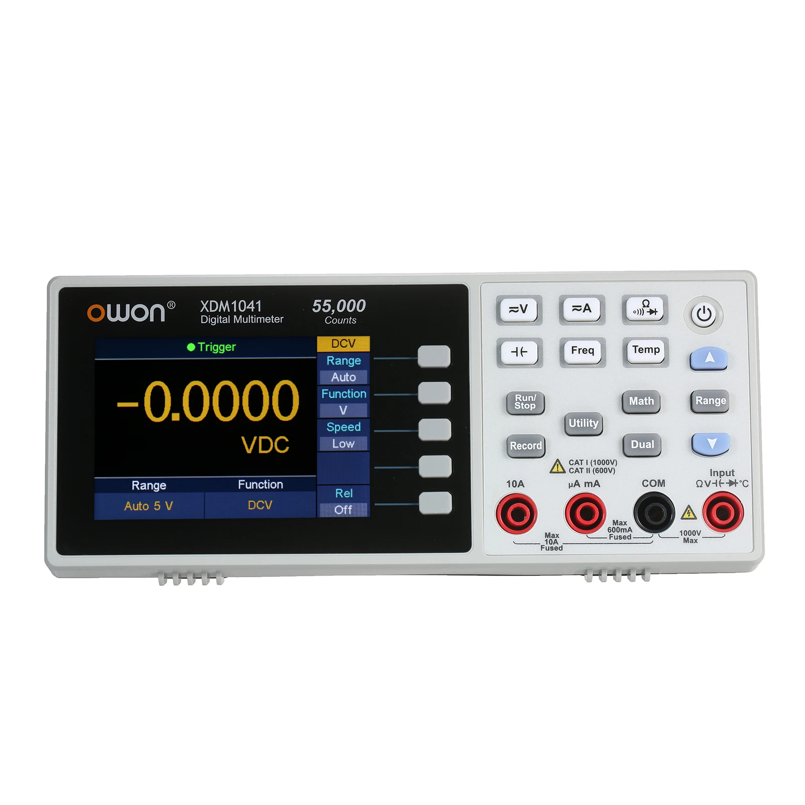 Owon XDM1041 Benchtop Multimeter 55,000 Counts High Accuracy Digital Multimeter AC DC Voltage Current Frequency Resistance Test