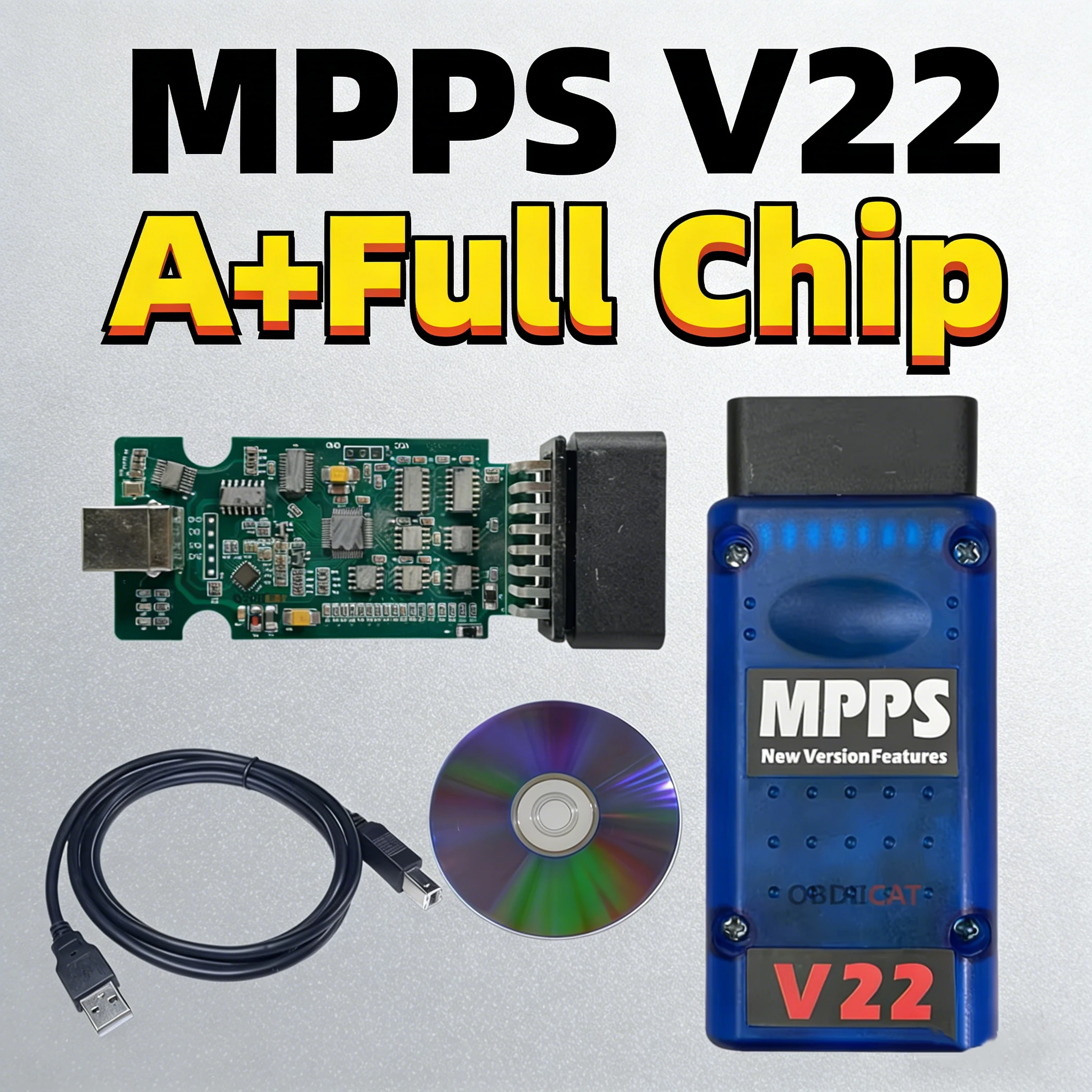 Newest  MPPS V22 Version Master V22 ECU Master MAIN+Tricore+Multiboot+Breakout Tricore Cable Chip Tuning ScannerDiagnostic Tool