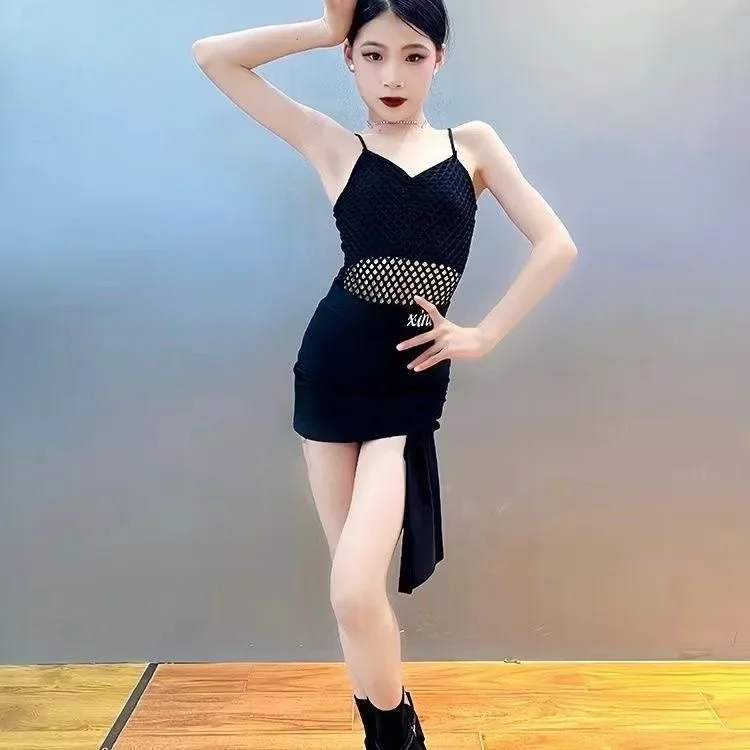 zwarte prom jurk vrouw flamenco jurken sexy sexy vrouwen dragen zomerjurken voor vrouwen 2024 latina dansjurk bodysuit voor dans