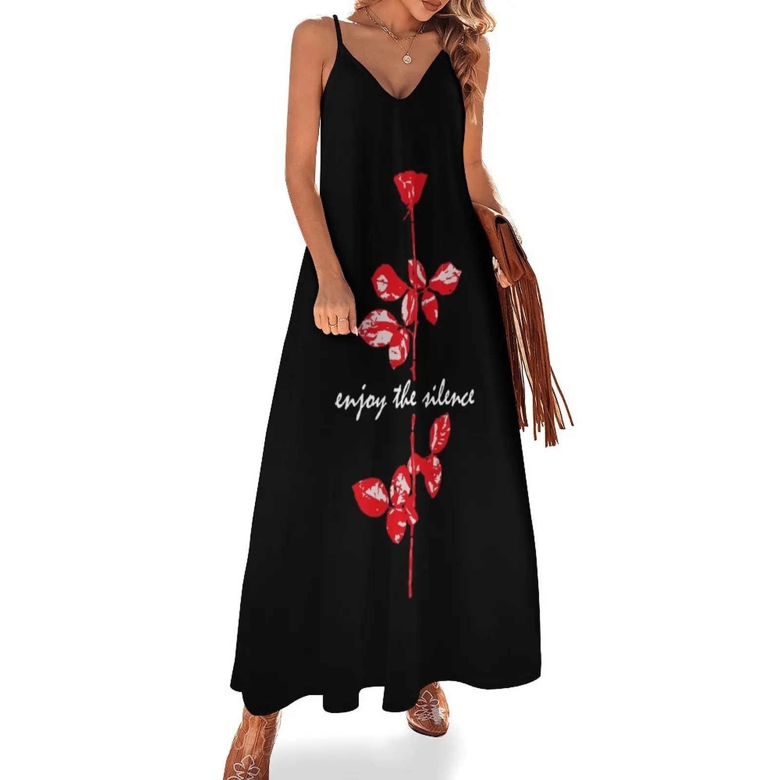 

Enjoy The Silence Sleeveless Dress dresses for womens fairy dress Summer skirt