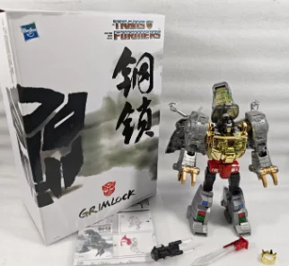 【IN VOORRAAD NU】Transformatie MP08 Grimlock MP-08 Metallic speelgoed Vergrote KO-versie actiefiguur met doos