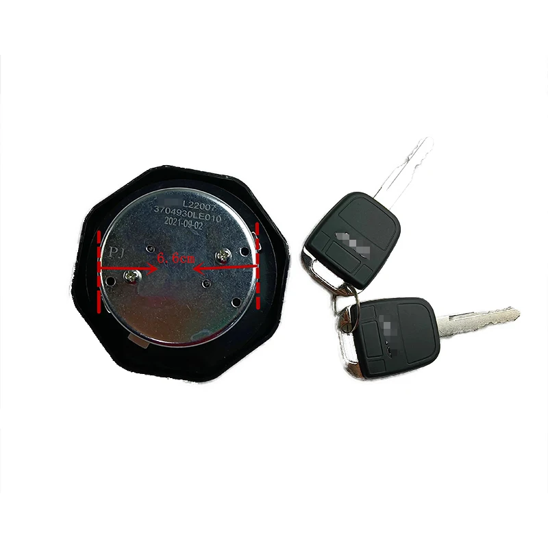 

Lockable External Fuel Tank Cap (3704930LE010) - Fits JAC Shuailing Q6/Q3, Junling V6/V5/A8/H330/S6/S7, Kangling J6/H5/J5