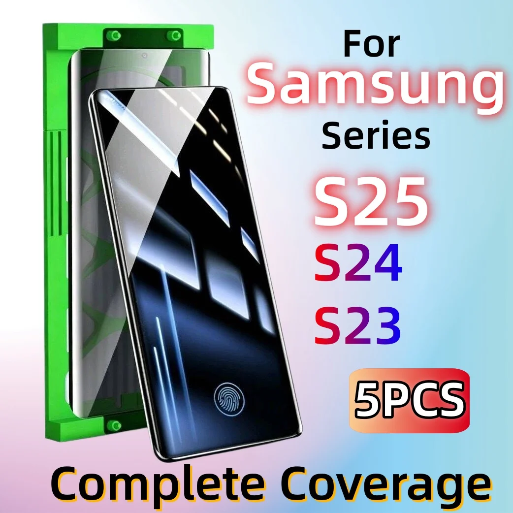 

5Pcs Ceramic Screen Protector for Samsung Galaxy S25 Ultra S24 plus S23 S22 S21 S20 S10 S9 S8 Note 20 10 9 8 Unlock