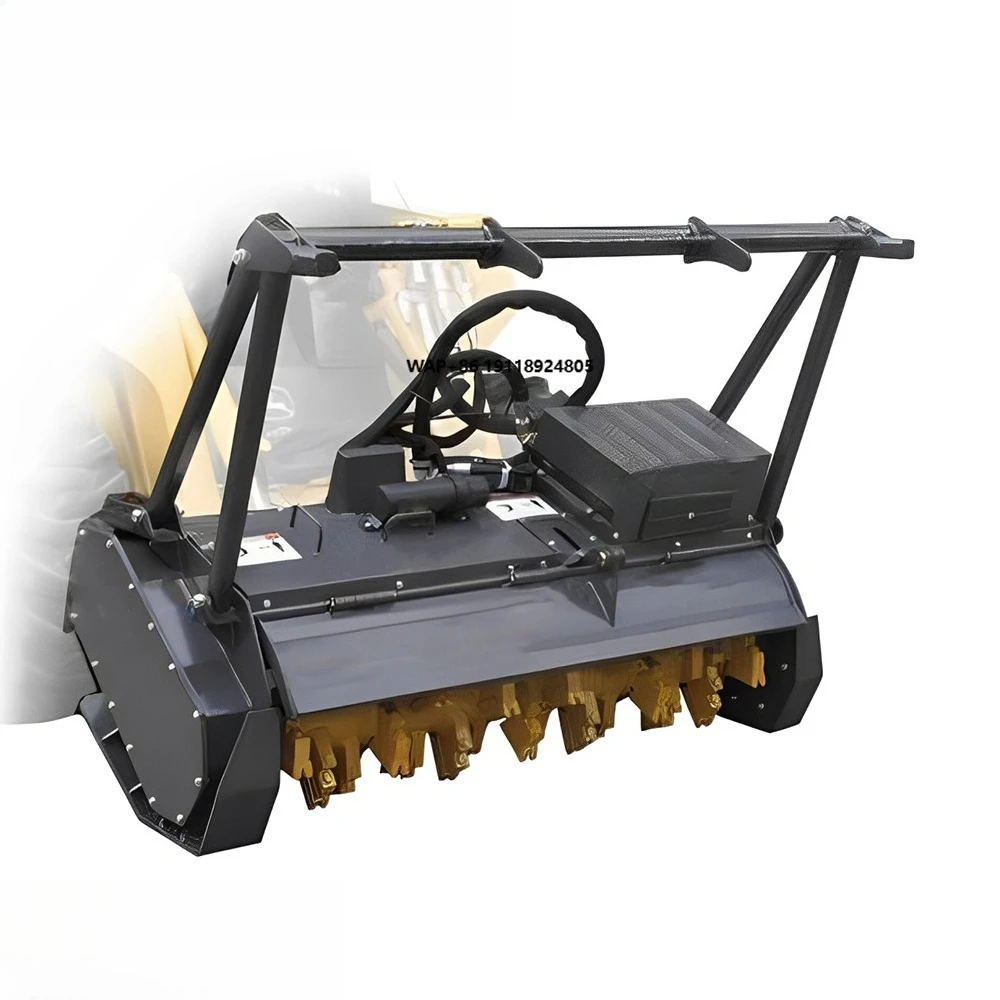 Factory Direct Sale Digging Change Top Irrigation Urban Greening Hydraulic Skid Steer Loader Tree Crusher