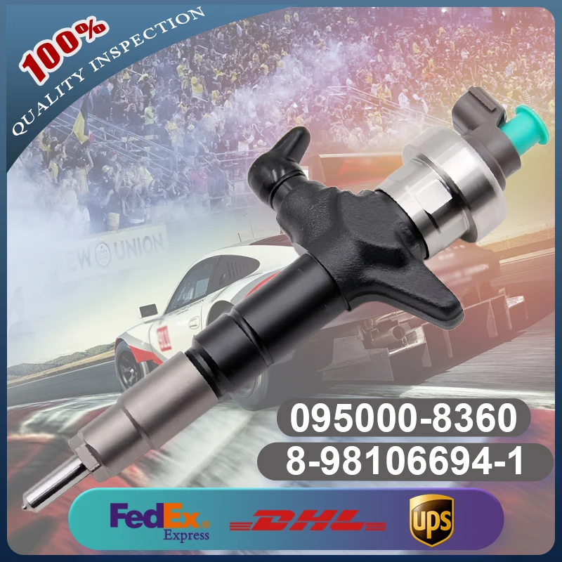 

8-98106694-1 095000-8360 Common Rail Fuel Injector for Isuzu Engine 4JJ1 Truck D-MAX Mitsubishi 6M60T