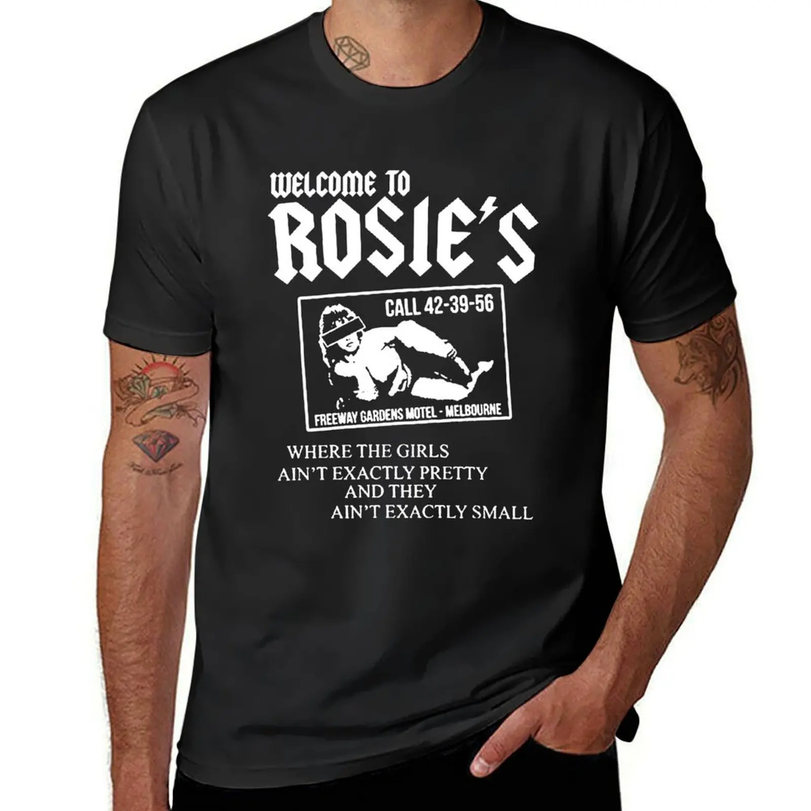 Ac dc for a-CDC Inspired Whole Lotta Rosie Inspired Big Fans New Tour Vintage T-Shirt sublime boys whites workout shirts for men