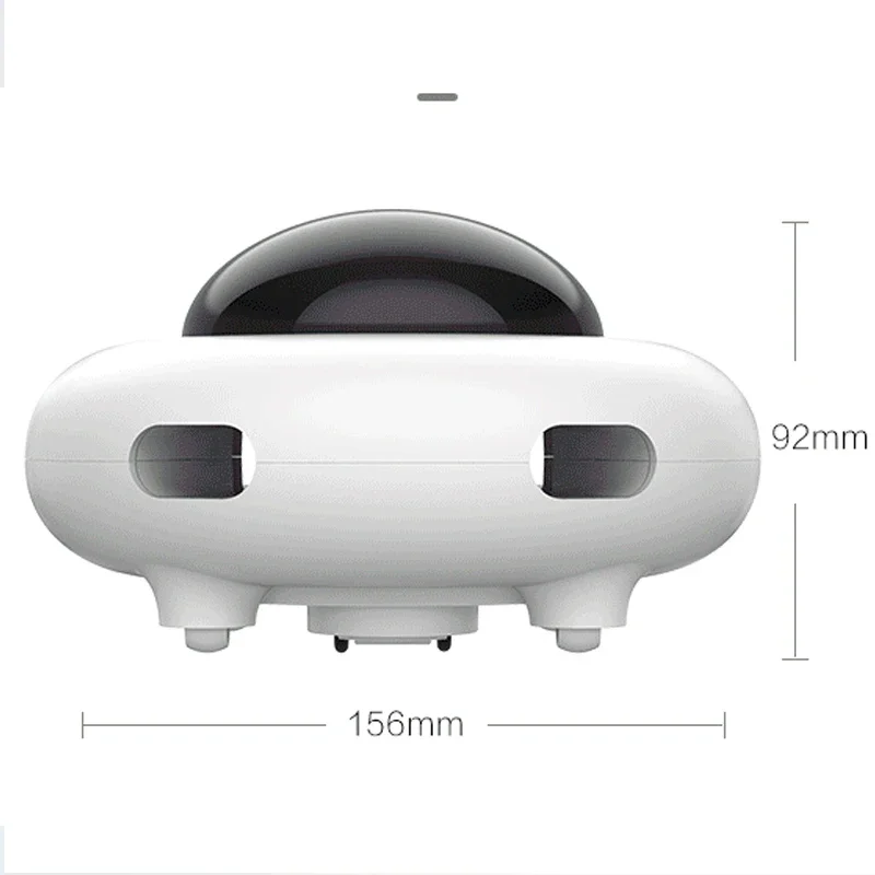 UFO Pet Turntable Catching Training Toys USB Charging Cat Teaser Replaceable Feather Interactive Auto Cat Toy Smart Teaser