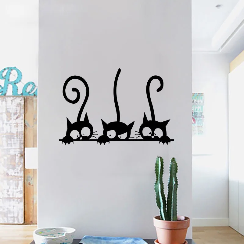 Decoration Animal Wall Sticker Animal Decal Pvc Window Decal Whimsical Popular Removable Wall Sticker Easy To Apply Unique