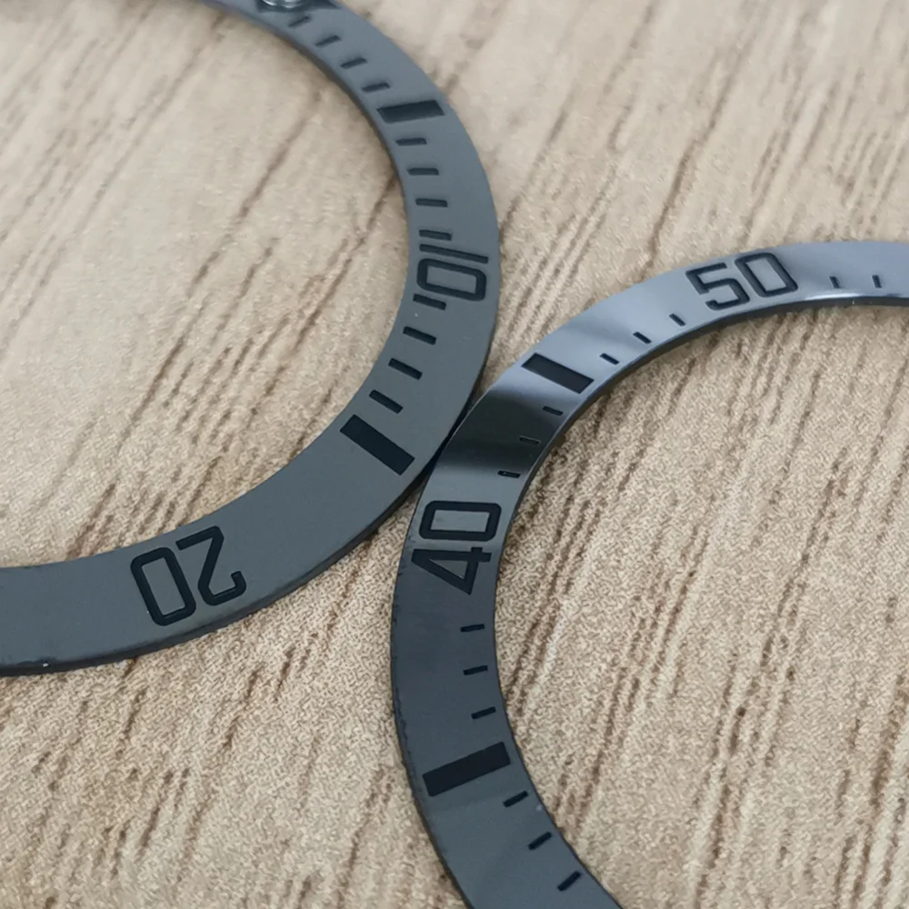 New Watch Bezel 30.5-38mm Ceramic Watch Bezel Men's Watch Modified Accessories Watches Inserts for Watchmakers