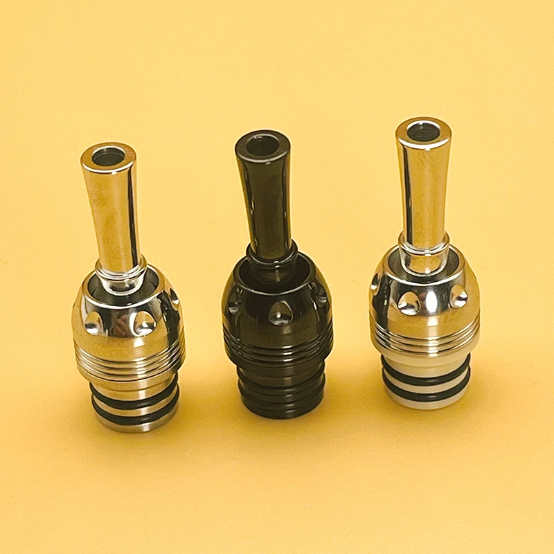 DSX Joystick long 510 mtl Drip Tip Stainless steel polishing Mouthpiece For RTA RDA Atomizer Vape Mod Accessories