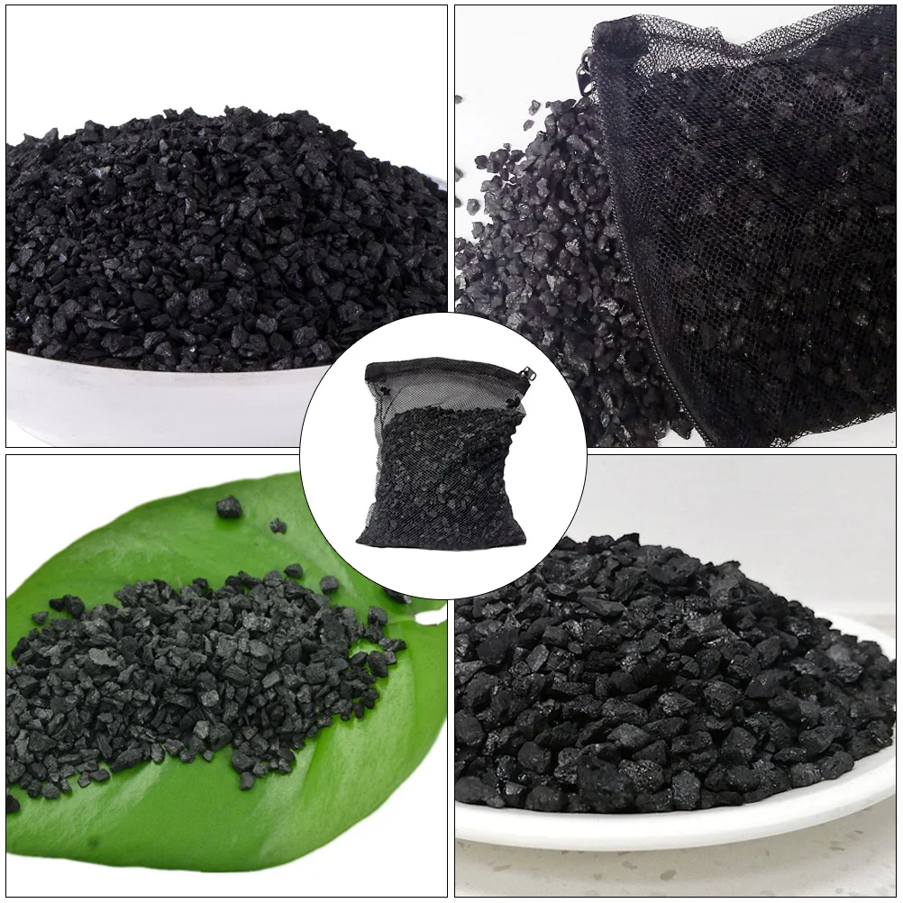 

1Pack Aquarium Filter Material Kit Natural Activated Charcoal Purifying Fish Tank Water Filtration System Household Use