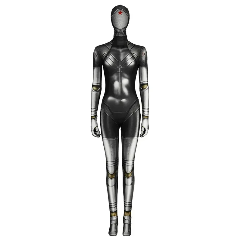 New 2025 Cosdad Atomic Heart dimethyl costume adult women sexy black jumpsuit Halloween cosplay suits girls bodysui 94ly