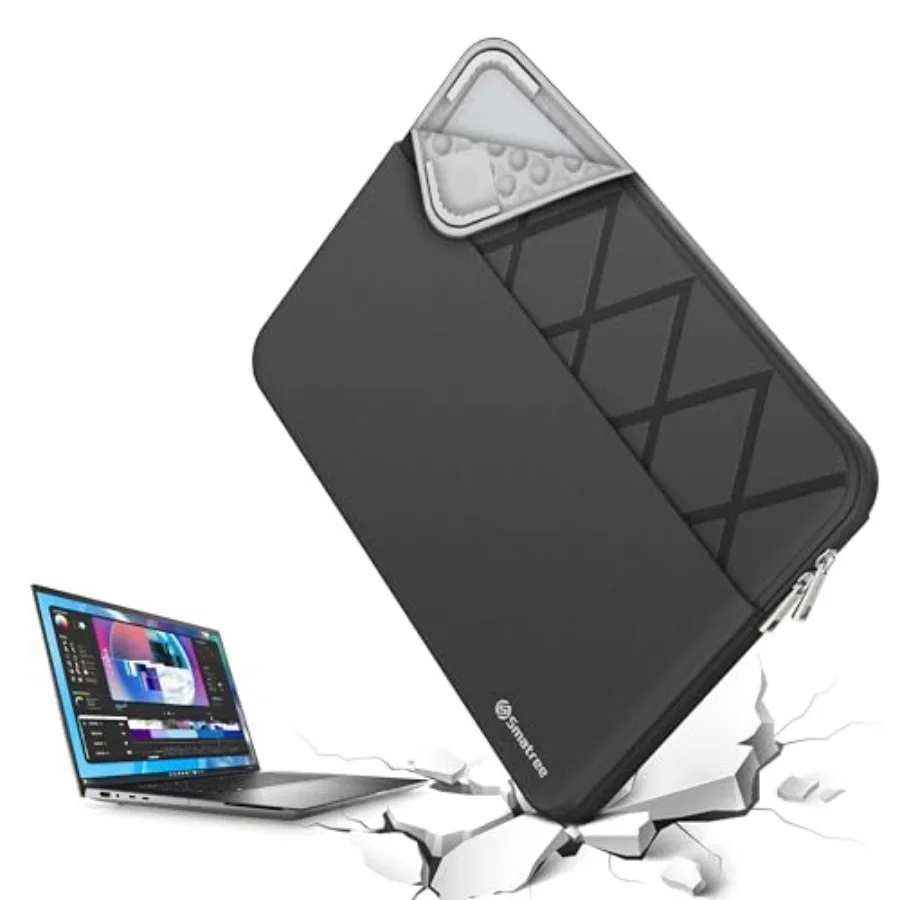 

Laptop Sleeve for 13.3 inch DELL Latitude 5330/5340/3340, for 13.3 inch DELL Latitude 3330 2-in-1/5350, Case with Accessory Poc